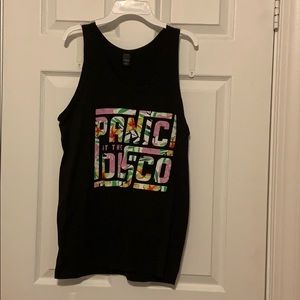 Panic! At The Disco Floral Tank Top